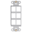 Quickport, Decora Insert, 6-port (Gray)