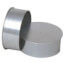 6" 26 Ga Galvanized Clean Out Cap