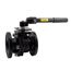 3" Flanged Full Port Cast Iron 2 Piece Ball Valve w/ Lever Handle (Lead Free) 6PLF20001