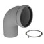6" PolyPro 90° Elbow w/ LB2