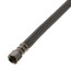 48" Braided Stainless Steel Dishwasher Connector w/ 2 MIP Elbows (3/8" x 3/8" Compression)
