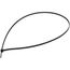 48" Nylon Heavy Duty Cable Ties, Black (Pack of 25)