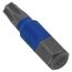 1" Torx T25 TerminatorBlue Impact Bit Box (20 Pack)