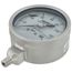 700LFSS, 4" Pressure Gauge with Lower Mount, 1/4 NPT (0-160 PSI)