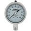 700LFSS, 4" Pressure Gauge with Lower Mount, 1/2 NPT (0-100 PSI)