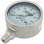 700LFSS, 4" Pressure Gauge with Lower Mount, 1/2 NPT (0-160 PSI)