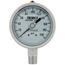 700LFSS, 4" Pressure Gauge with Lower Mount, 1/2 NPT (0-200 PSI)