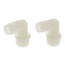 3/4" Barb x 3/4" MIPT Nylon Adapter Elbow (Pack of 2)
