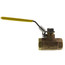 1/4" Standard Port Threaded Ball Valve w/ Locking Handle (8.4 Cv)