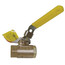 1-1/4" Standard Port Threaded Ball Valve w/ Auto Drain & Locking Handle (48 Cv)