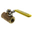 1/2" Standard Port Threaded Ball Valve w/ Locking Handle (15 Cv)