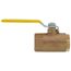1" Standard Port Threaded Ball Valve (43 Cv)