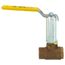 3/8" FNPT 2-Piece Ball Valve w/ Stainless Steel Ball & 2-1/4" Stem