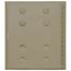 Metal Cover & Base Thermostat Guard BTG-54VLW