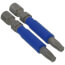 2" Torx T20 TerminatorBlue Impact Bit (2 Pack)