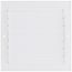 8" x 8" (Wall Opening Size) Four-Way White Sidewall/Ceiling Register w/ Multi-Louver Damper (304M Series)