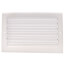 10" x 6" (Wall Opening Size) White Two-Way Steel Sidewall/Ceiling Register (682M Series)