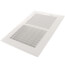 10" x 6" (Wall Opening Size) White Two-Way Steel Sidewall/Ceiling Register (682M Series)