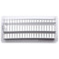 4" x 10" (Wall Opening Size) White Floor Register (421M Series)