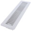 2" x 12" (Wall Opening Size) White Floor Register (421M Series)