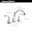 Delancey 8" Widespread 2 Handle Bathroom Faucet 1.2 gpm w/ Lever Handles (Chrome), 7052807.002