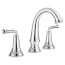 Delancey 8" Widespread 2 Handle Bathroom Faucet 1.2 gpm w/ Lever Handles (Chrome), 7052807.002