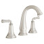 Delancey 8" Widespread 2 Handle Bathroom Faucet 1.2 gpm w/ Lever Handles (Brushed Nickel), 7052807.295