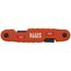 11 Piece Pro Folding Hex Key Set (5/32" to 1/2")
