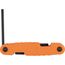 10-Key Pro Folding Hex Key Set, Metric