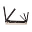 5 Piece Folding Hex Key Set (3/16" to 3/8")