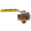 1/2" Standard Port, 3 Way Diversion Threaded Ball Valve (5.4 Cv)