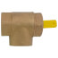 2" Standard Port, 3 Way Diversion Threaded Ball Valve (47 Cv)
