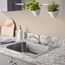 Colony PRO 1-Handle Kitchen Faucet 1.5 gpm/5.7 L/min w/ Side Spray, 7074030.002 (Chrome)