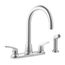 Colony PRO 2-Handle Kitchen Faucet 1.5 gpm/5.7 L/min w/ Side Spray, 7074551.002 (Chrome)