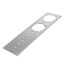 1/2", 3/4" , 1" PEXRITE Galvanized Steel Stub Bracket  (7-1/2" x 2")