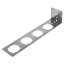 1/2", 3/4" , 1" PEXRITE Galvanized Steel Stub Bracket  (9" x 2-1/8" x 2")