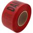 1000' Red Barricade Tape (3" x 1000 Ft)