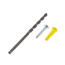 #8 x 1" Plastic Anchor Kit with Drill Bits (100 Screws/Anchors)