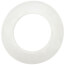 2/4" (60/100) Rubber Wall Plate (White)
