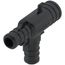 3/4" x 1/2" x 1/2" Poly PEX Crimp Reducing Tee