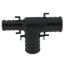 3/4" x 1/2" x 3/4" Poly PEX Crimp Reducing Tee
