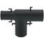 1" x 3/4" x 1" Poly PEX Crimp Reducing Tee