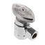 1/2" FIP x 3/8" OD Compression Angle Stop Valve - Lead Free (Chrome)