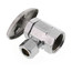 1/2" FIP x 3/8" OD Compression Angle Stop Valve - Lead Free (Chrome)