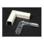 90-Degree Flat Elbow Fitting for Series 700 Raceways (White)