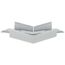 45-Degree Flat Elbow Fitting for Series 700 Raceways (White)