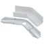 45-Degree Flat Elbow Fitting for Series 700 Raceways (White)