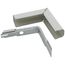 External Elbow Fitting for Series 700 Raceways (White)