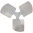 3 Blade CW Fan Blade, 26 Pitch, 71W99