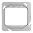 4-11/16" x 1/2" Raised Square 2-Gang Device Cover